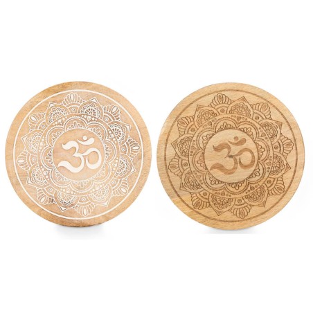 Caja decorada redonda OM