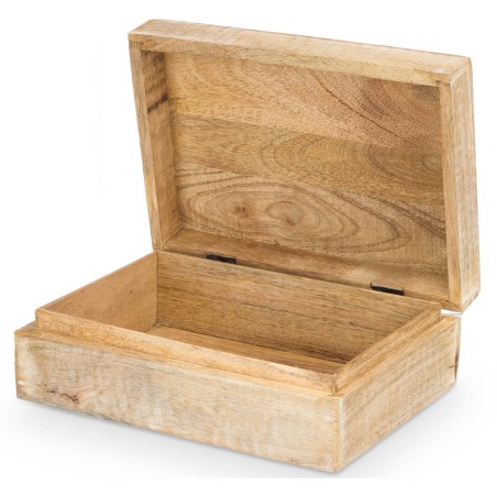 Caja decorada Hamsa 17x25cm