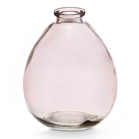 Jarrón cristal 10x10x12,3cm