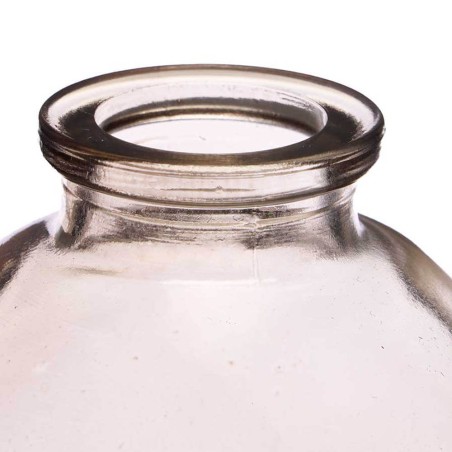 Jarrón cristal 10x10x12,3cm