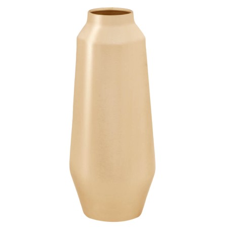Jarrón metal dorado