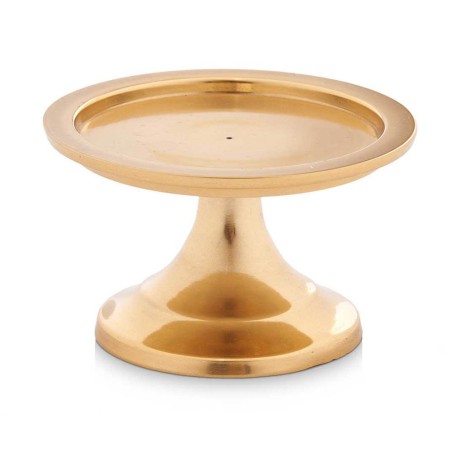 Candelabro dorado 6cm