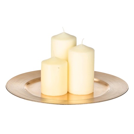 BAJO PLATO DORADO 36CM