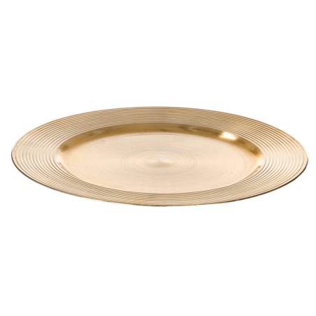 BAJO PLATO DORADO 36CM