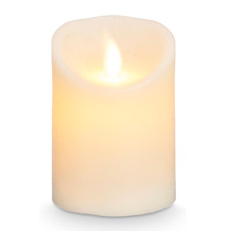 Vela led crema 10x7,5cm