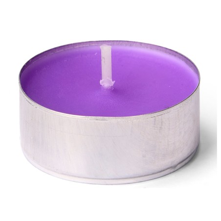 24 VELAS CASQUILLO LAVANDA 4H