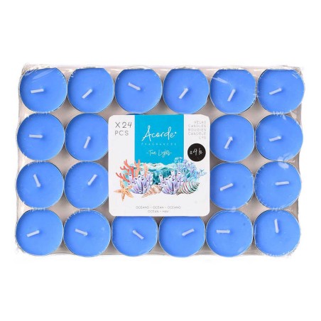 24 VELAS CASQUILLO OCEANO 4H
