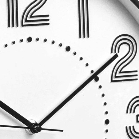 Reloj de pared rayas 30cm