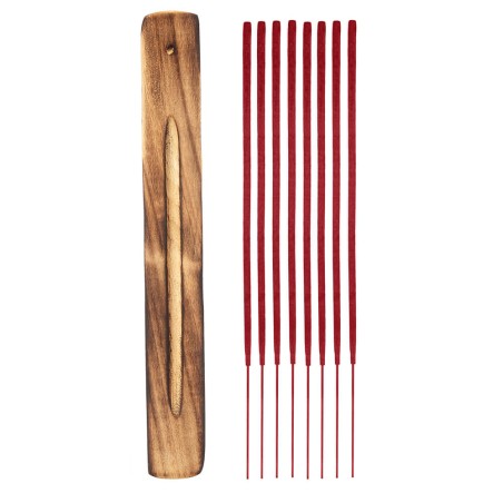 50 varillas incienso frutos rojos + soporte