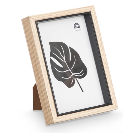 Marco de fotos negro 10x15cm