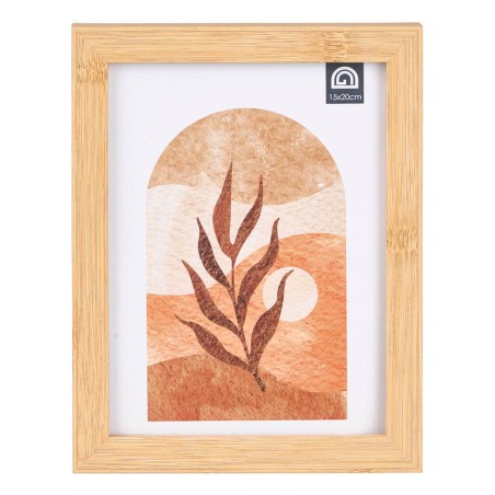 Marco de fotos bambú 15x20cm