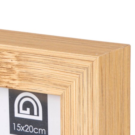 Marco de fotos bambú 15x20cm