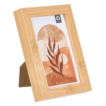 Marco de fotos bambú 10x15cm