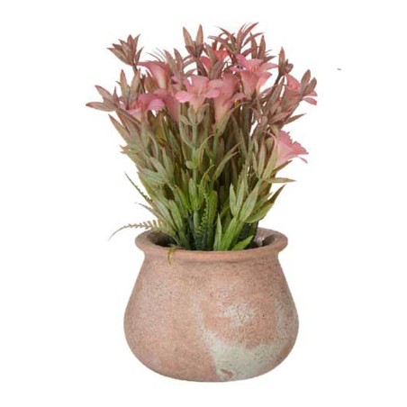 FLOR ARTFICIAL EN MACETA