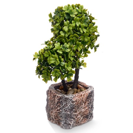 Arbusto artificial en maceta