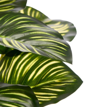 Planta artificial hojas bicolor