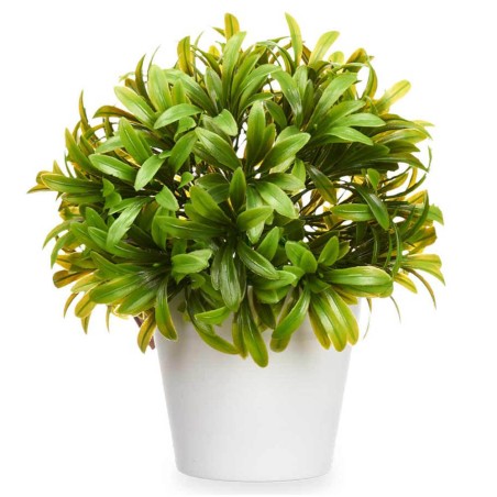 Planta artificial maceta blanca