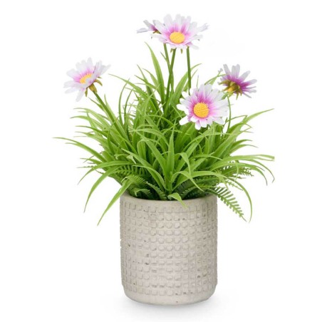 Margaritas artificiales maceta