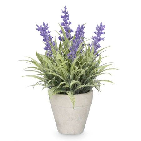 Lavanda artificial maceta