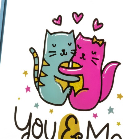 PLACA DE CRISTAL MENSAJE 13X18CM