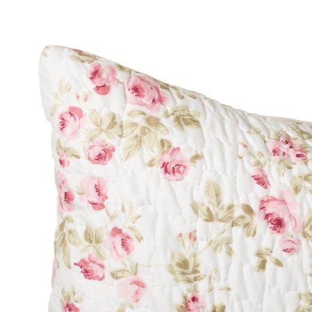 COJIN ROSAS MICROFIBRA  50X50CM