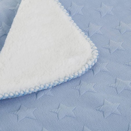 MANTA AZUL ESTRELLAS