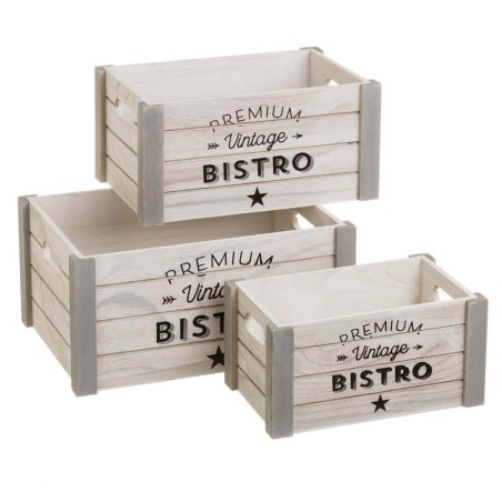 CAJA DE MADERA GRANDE BISTRO