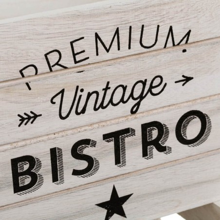 CAJA DE MADERA GRANDE BISTRO