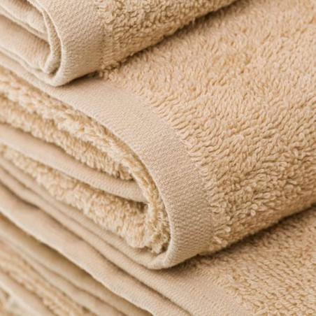 TOALLA DE DUCHA 70X140CM BEIGE ALGODON