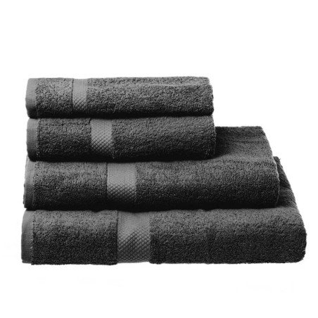 TOALLA 70X140CM GRIS ALGODON