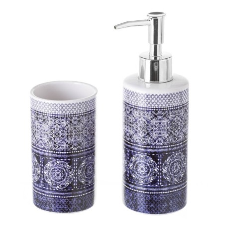 JUEGO DE BAÑO DAMASCO CERAMICA