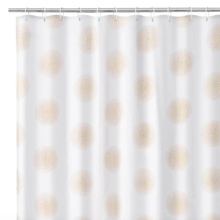CORTINA DE BAÑO 180X200CM GOLD2