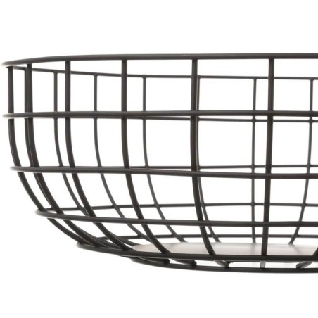 FRUTERO 30CM METAL NEGRO 