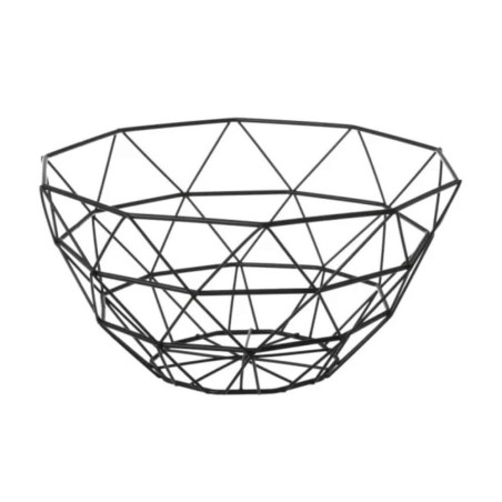 FRUTERO METALICO - NEGRO 28CM