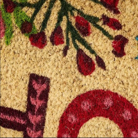 Felpudo flores 40x60cm