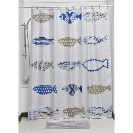 CORTINA DE BAÑO NAUTIC 180X200CM