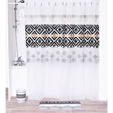 CORTINA DE BAÑO 180X180CM ROAD TRIP