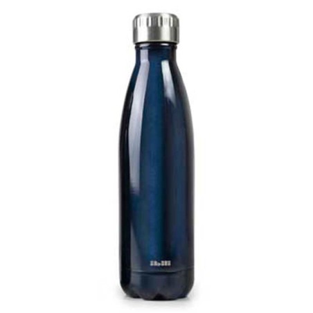 BOTELLA TERMO 350ML DOBLE PARED AZUL