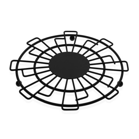 Salvamantel metálico - negro