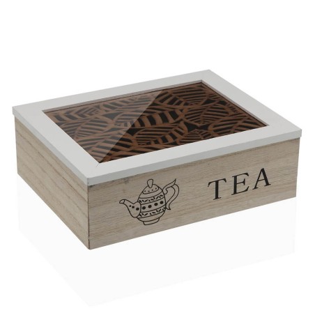 Caja de té hojas