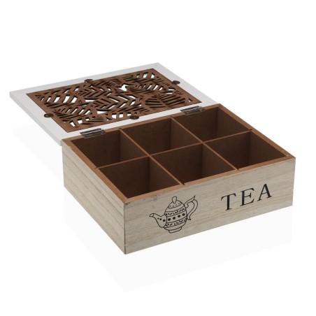 Caja de té hojas