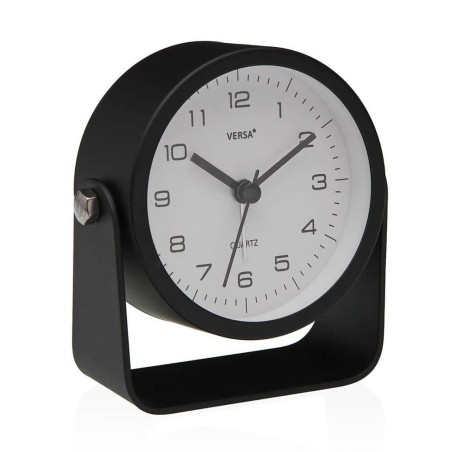 Reloj despertador negro