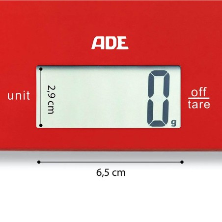 BASCULA COCINA - LEONIE ROJA