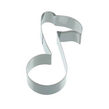 CORTADOR DE GALLETAS NOTA MUSICAL 12CM