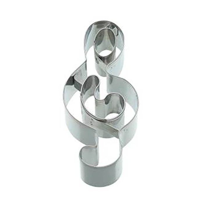 CORTADOR DE GALLETAS CLAVE DE SOL 12CM