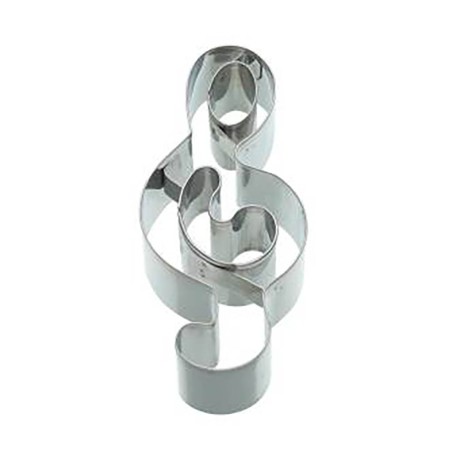 CORTADOR DE GALLETAS CLAVE DE SOL 12CM