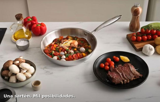 sarten apta para todos los alimentos