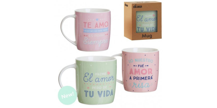 Donde comprar tazas con frases - Casa Joven Madrid